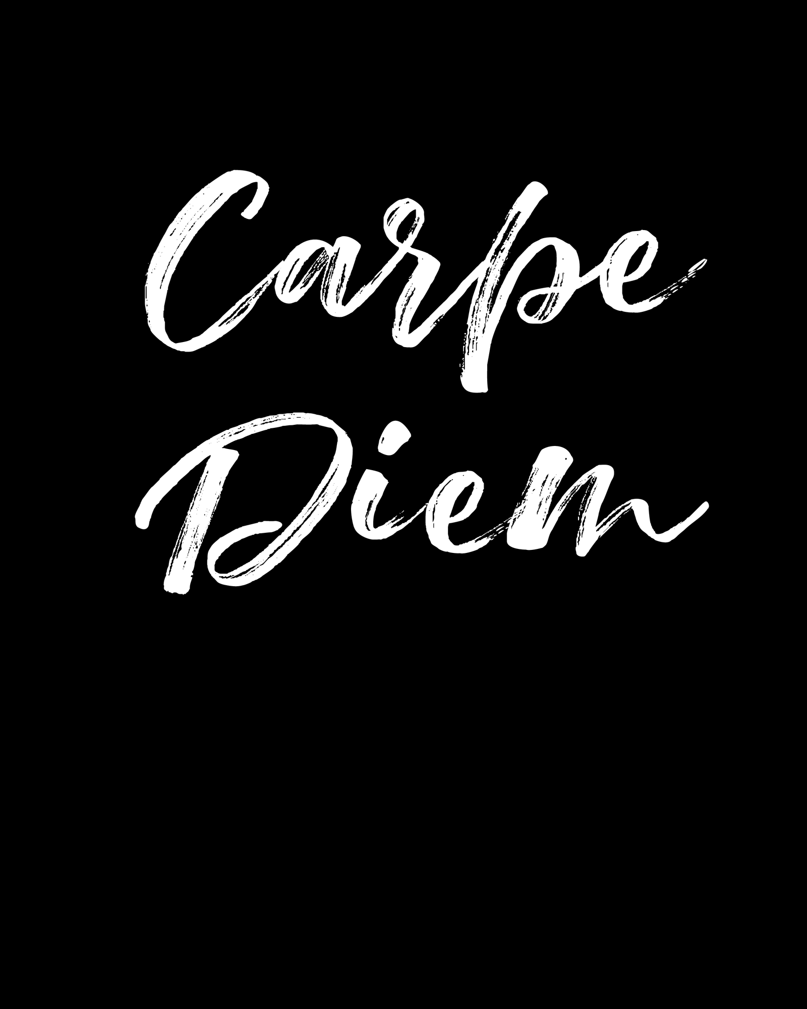 Carpe Diem Notebook Cover