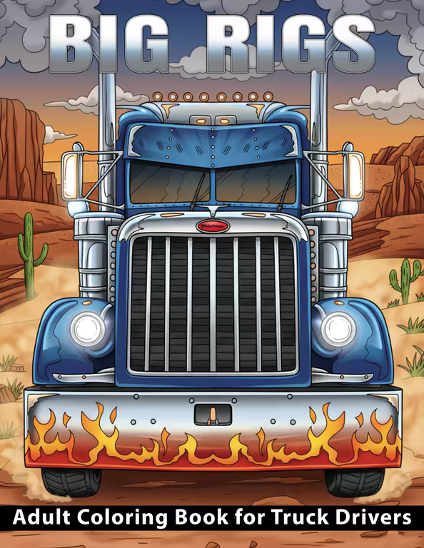 Big-Rigs-Adult-Coloring-Book-Cover