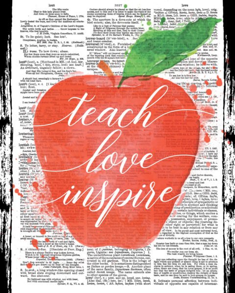 Teach Love Inspire Lesson Planner - Cover
