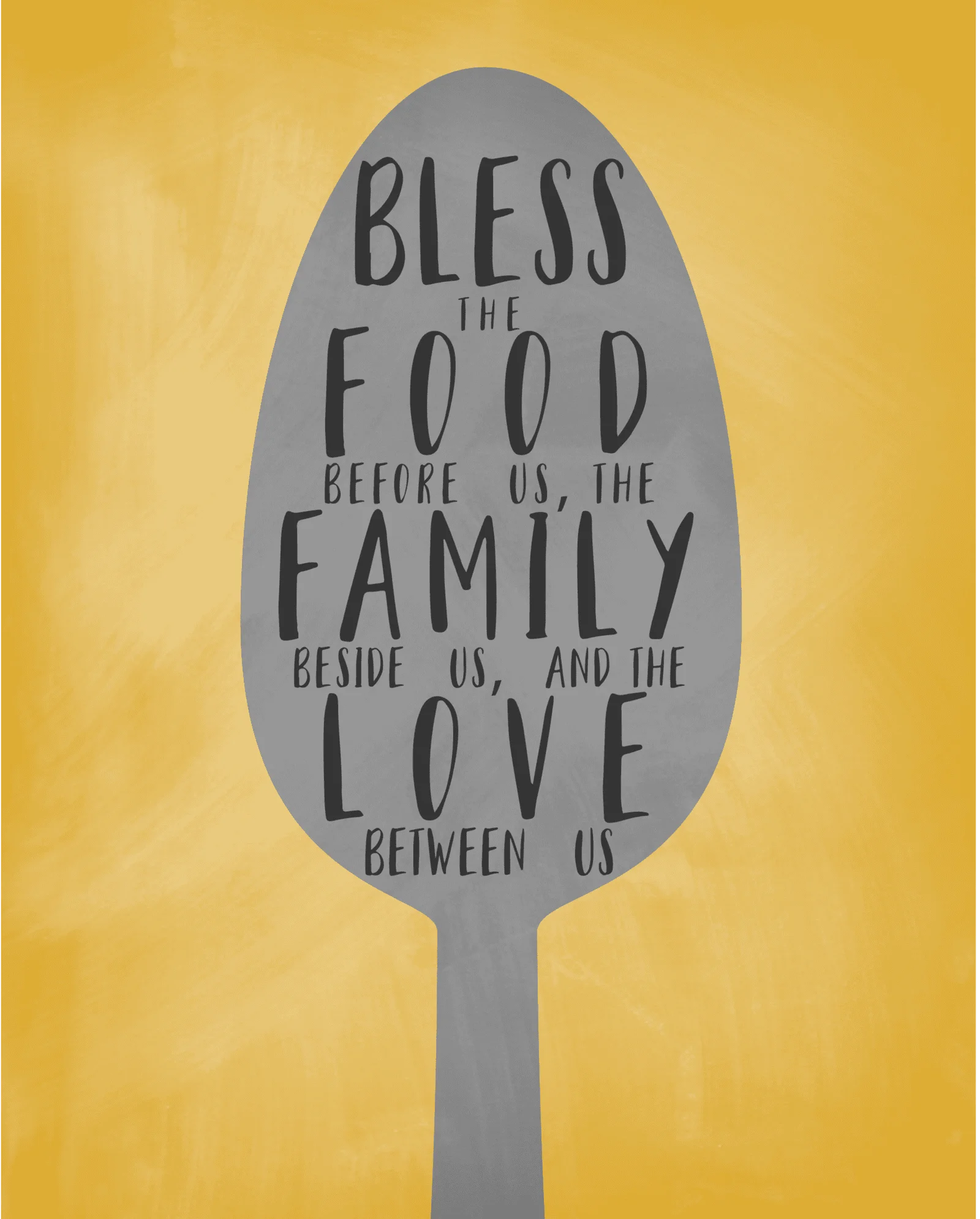 Gold recipe journal with a spoon and motivational quote